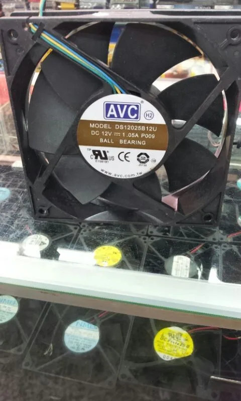 

Cooling fan 12025 12v 1.05a ds12025b12u nmb double bearing ball ventilation fan