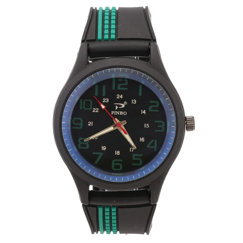 Горячая Распродажа силиконовые мужские спортивные военные кварцевые часы