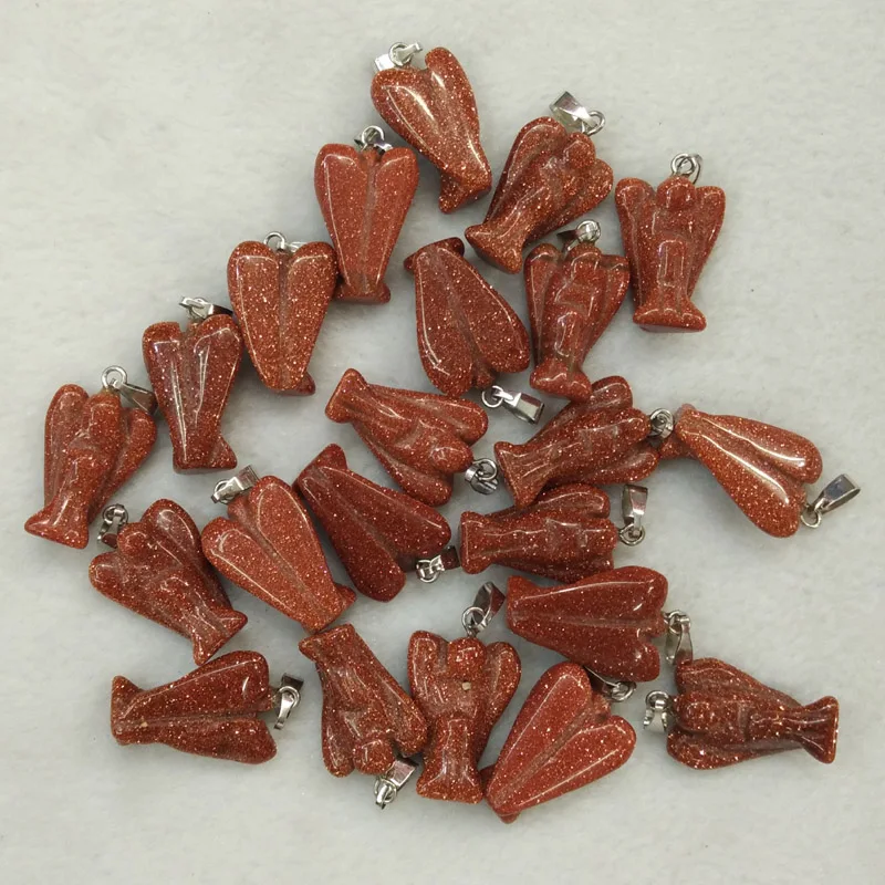 Оптовая продажа 20 шт./лот модные высокое качество резной золотой песок камень