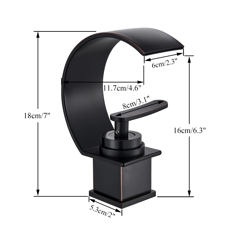 Смесители для раковины смеситель креативный водопад в ванную комнату смесители