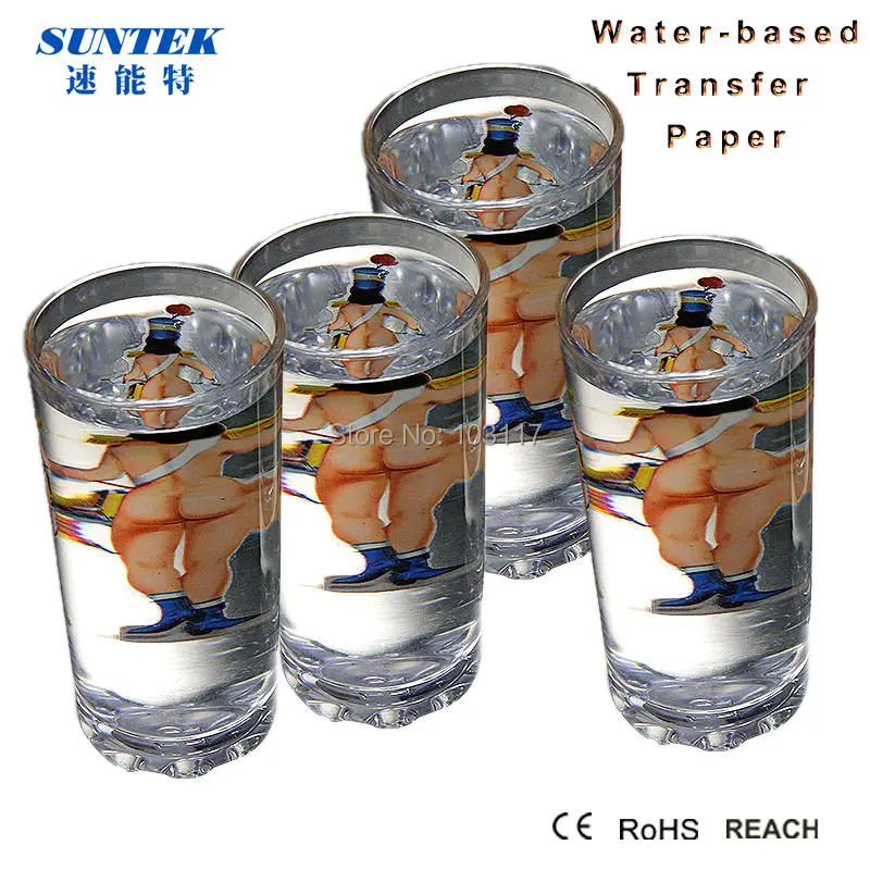 WaterSlide Decal Paper for Quality Image Transfers For Inkjet Printers to Candles Glass Wood Plastic and Other Surfaces | Канцтовары для