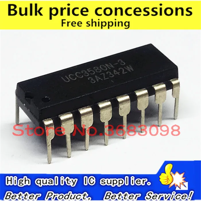 

Free shipping 10pcs/lot UCC3580N UCC3580N-1 UCC3580N-2 UCC3580N-3 UCC3580N-4 DIP-16