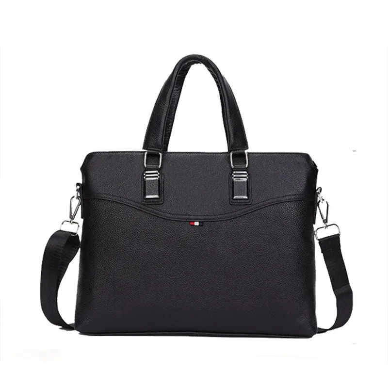 Бренд 100% из натуральной коровьей кожи натуральная кожа сумка для ноутбука 14