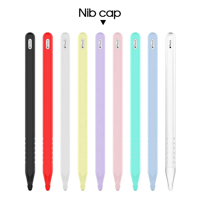Для Apple Pencil 2-го поколения легкий силиконовый чехол для iPad Pencil 2 Защитная крышка Держатель ручка-стилус крышка
