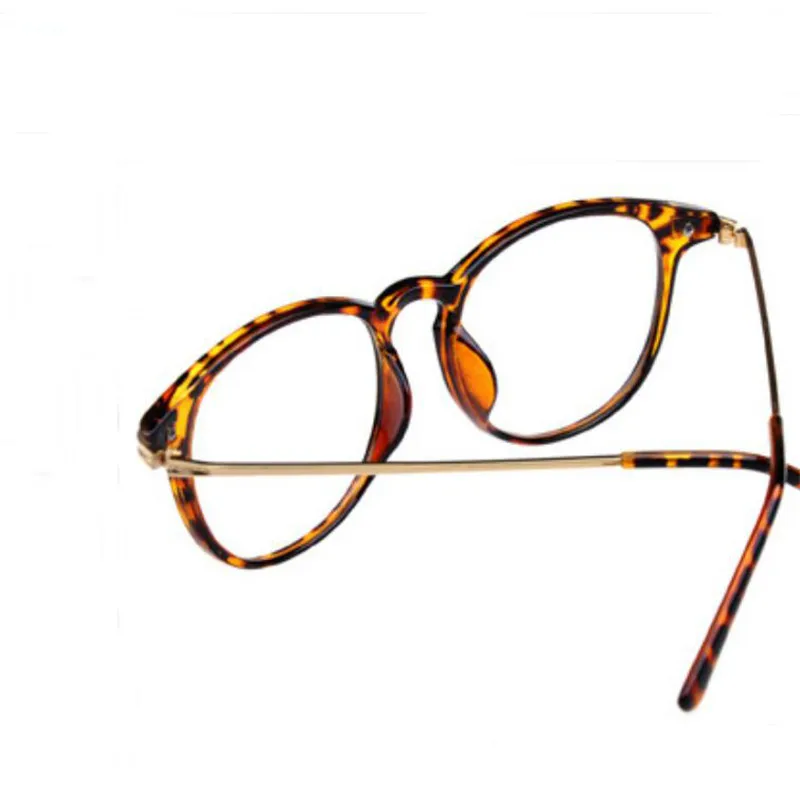 Женские плоские Зеркало овальное глаз Очки Рамки металла ног очки Для мужчин