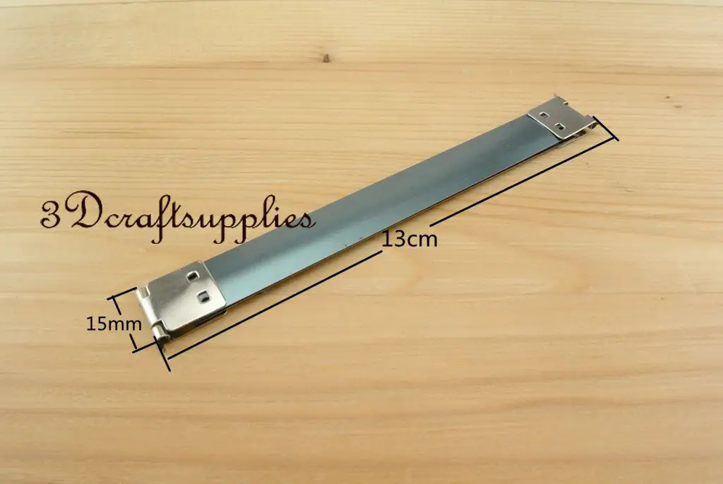 13 см металлическая рама внутренний гибкий каркас Кошелек Рамка серебро K47|frame