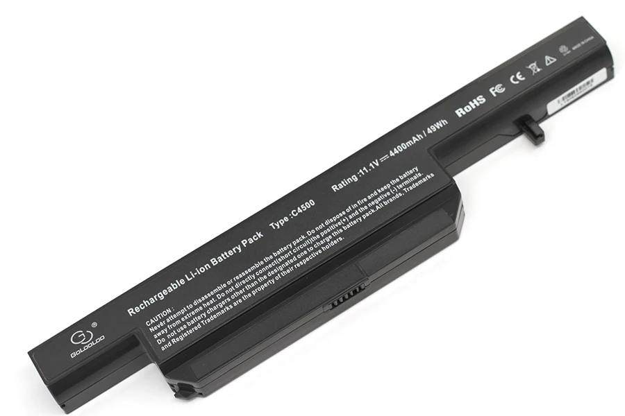 Golooloo 6 ячеек батарея для Clevo C4500BAT-6 C4500BAT 6 B4100M C4500 C4500BAT6 B4105 B5100M B5130M W150 W240C W240HU W250H