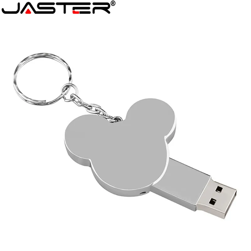 Металлический корпус с Микки Маусом флеш диск USB 2 0 4 ГБ 8 16 32 64 128 г изготовленным на