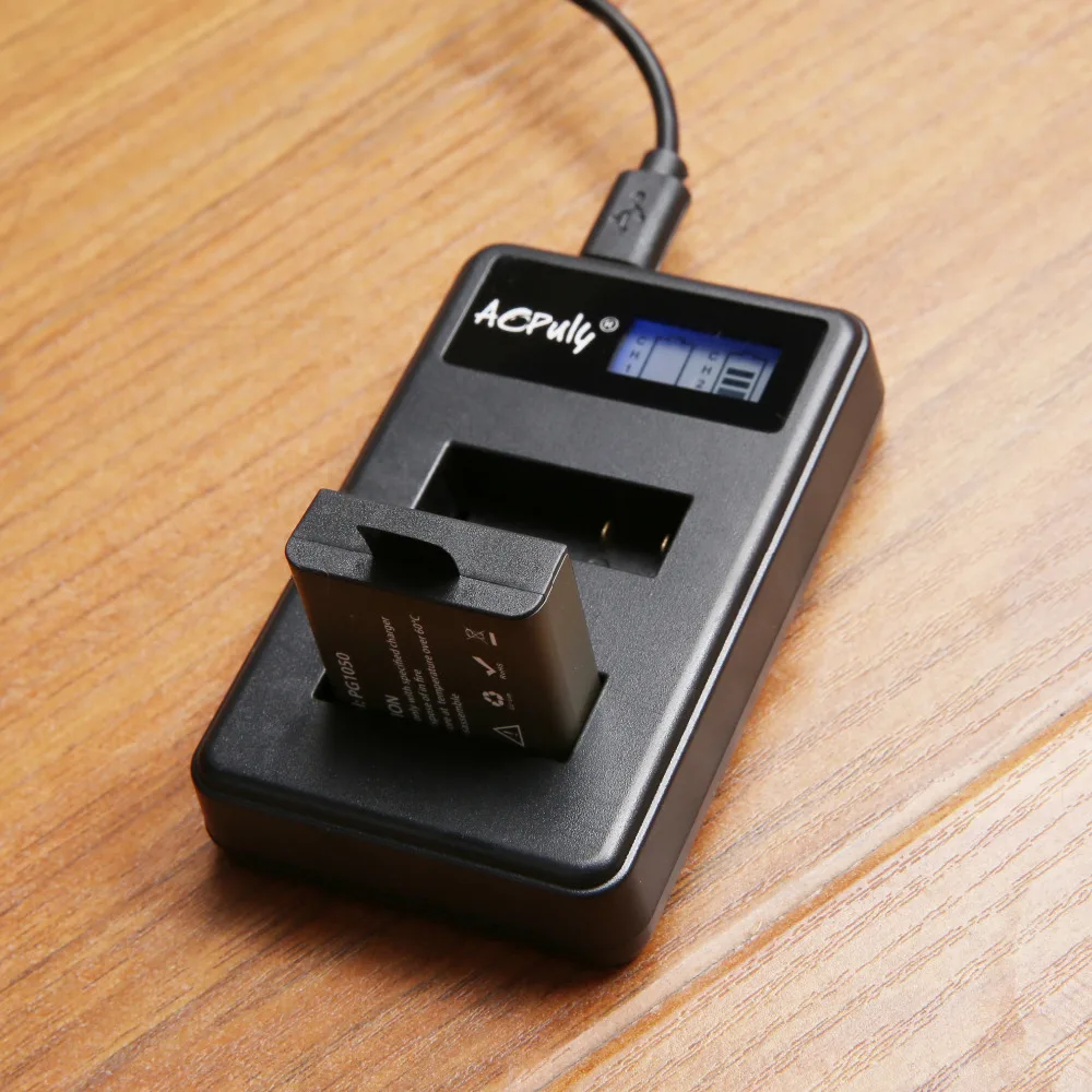 2 шт. батареи + USB ЖК-дисплей двойное зарядное устройство для SJCAM SJ4000 батарея SJ5000