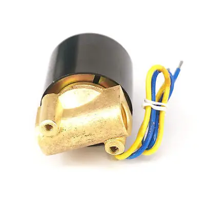 DC12V N/C 2-ходовой 1/4 &quotBSP Газ Вода пневматический электрический Соленоидный клапан