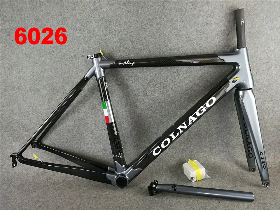 Ручек 28 цветов премиум класса Colnago C60 c64 рамка набор углеродных велосипедов дорожный велосипед рама глянцевая рамка Комплект