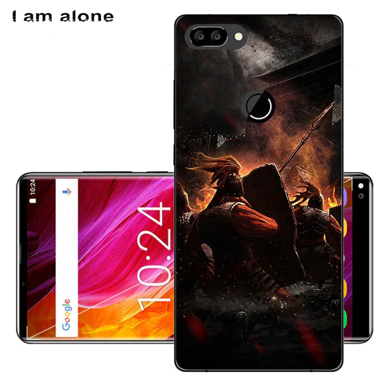 Solf TPU H14 Я только телефон чехлы для Oukitel Mix 2 5,99 дюймов Мягкий ТПУ модные милые Цвет Краски мобильного для Oukitel Mix 2 пакета(ов - Цвет: Solf TPU H14