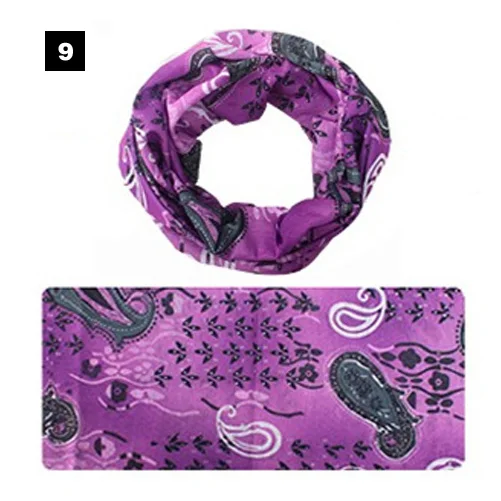 Бесшовные банданы для езды на велосипеде маска с черепом и влагоотводом магии