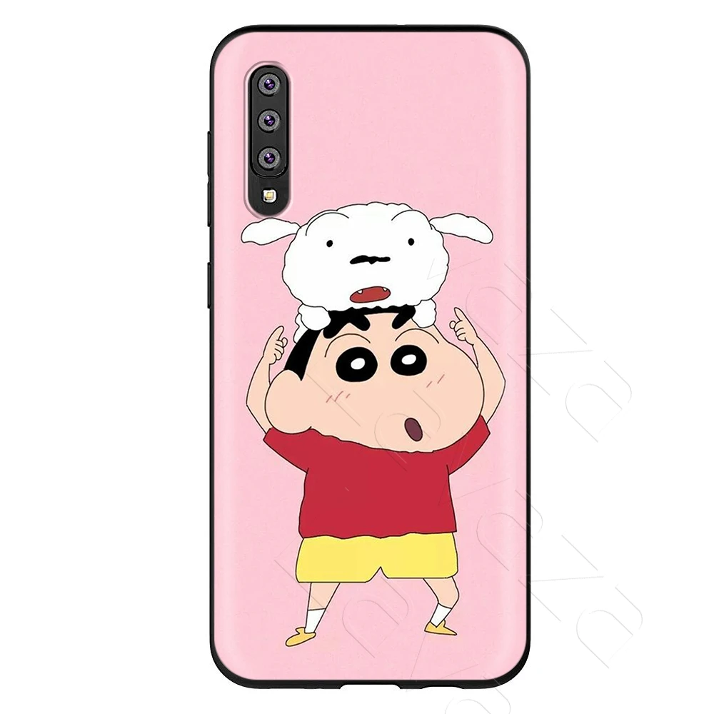 Lavaza Crayon Shin-chan/чехол для Samsung Galaxy S6 S7 край J6 S8 S9 S10 плюс A3 A5 A6 A7 A8 A9 Note 8, 9 - Цвет: 8