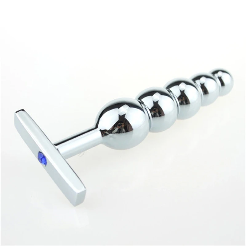Metal Anal plug Toy Butt Plug Sex For Men And Women Booty anal Beads Drop shipping | Красота и здоровье