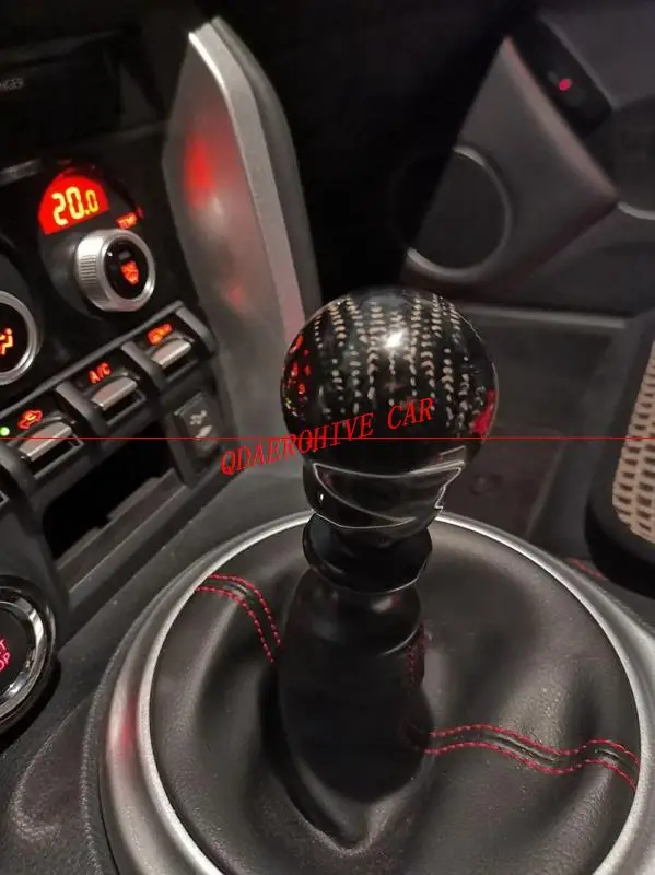 Ручка переключения передач QDAEROHIVE для автомобилей Subaru GT86 BRZ WRX из углеродного