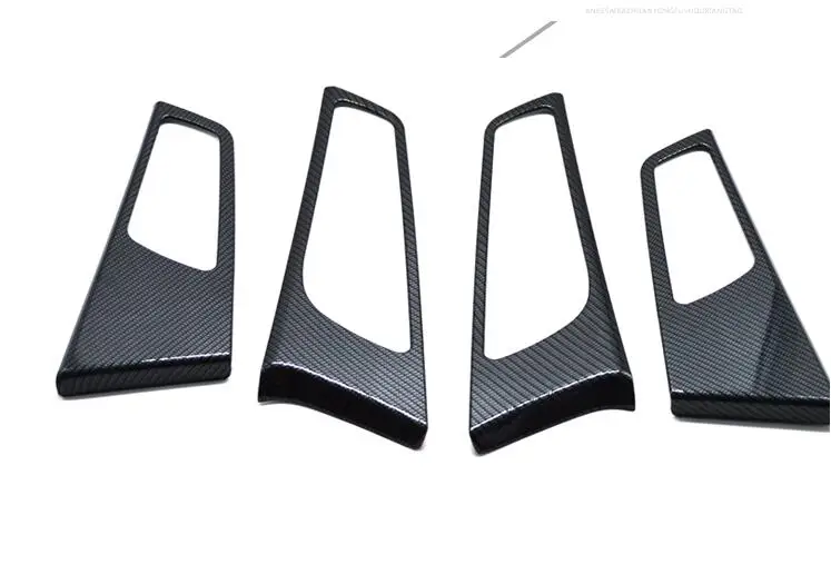 4 шт./компл. Автомобильная Внутренняя дверь боковая ручка Чаша отделка рамка