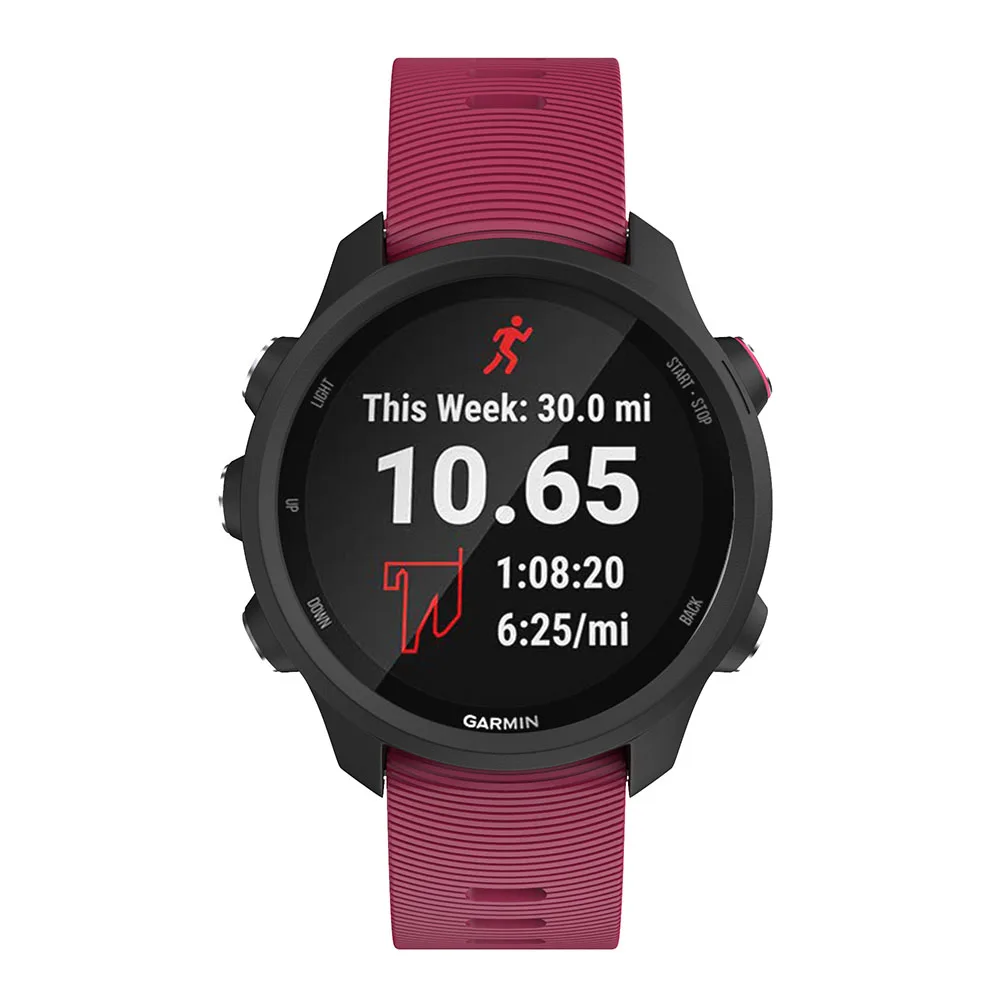Ремешок для часов, умный Браслет Vivoactive 3 для Garmin Forerunner, 245 м, 245, 20 мм, силиконовый, 645, цветной браслет, для спорта на открытом воздухе