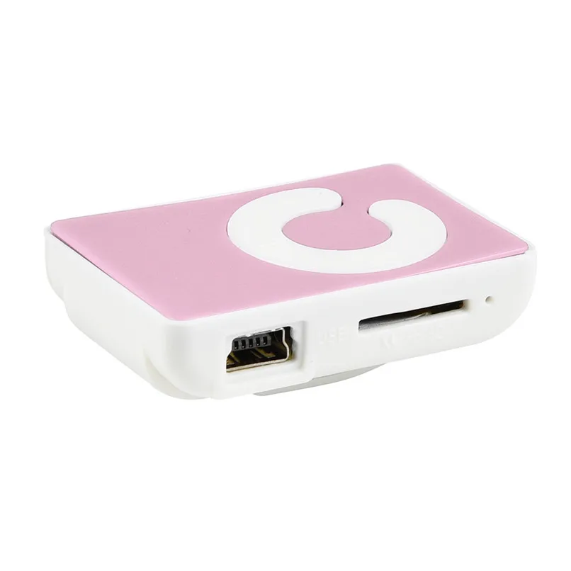 Новый мини клип зеркало Спорт MP3 плеер Поддержка 32 ГБ Micro SD TF карта Музыка Медиа