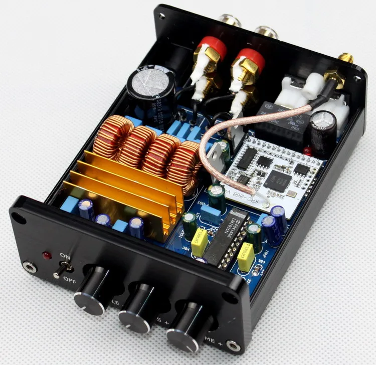Bluetooth усилитель 50 Вт + TPA3116 LM1036 2 канальный|bluetooth power amplifier|power amplifierdigital amplifier |