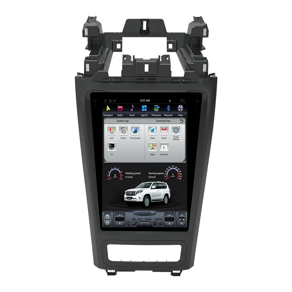 Android 7 1 Tesla вертикальный экран Автомобильный без dvd плеера радио gps автоматический