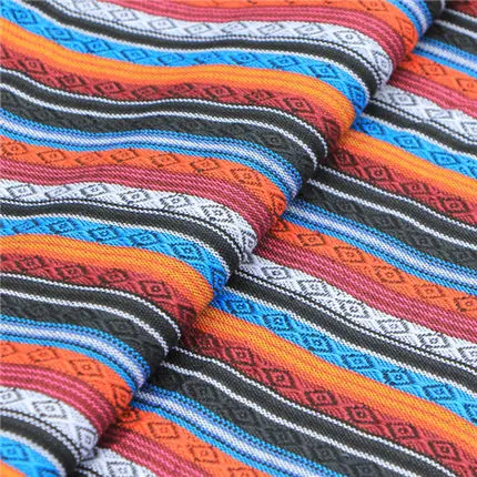 Хлопчатобумажная ткань для шитья 1 метр этническая zakka Лоскутная Ткань сделай сам