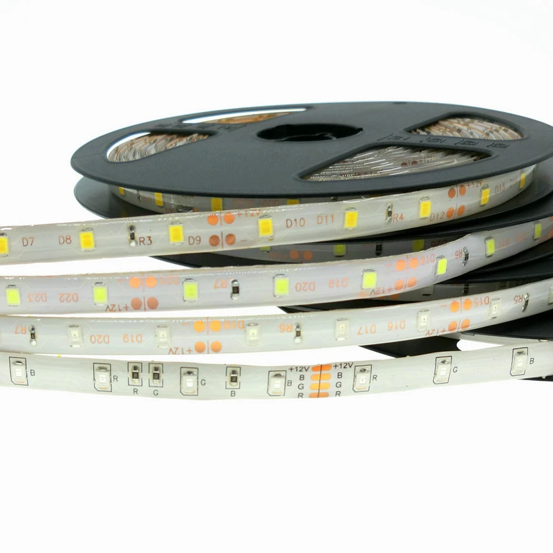 RAYWAY светодиодный свет полосы DC12V 60 Светодиодный s/m 5 м/лот гибкий 2835smd RGB белый теплый красного, зеленого и синего цвета Рождественский декоративный светодиодный лента