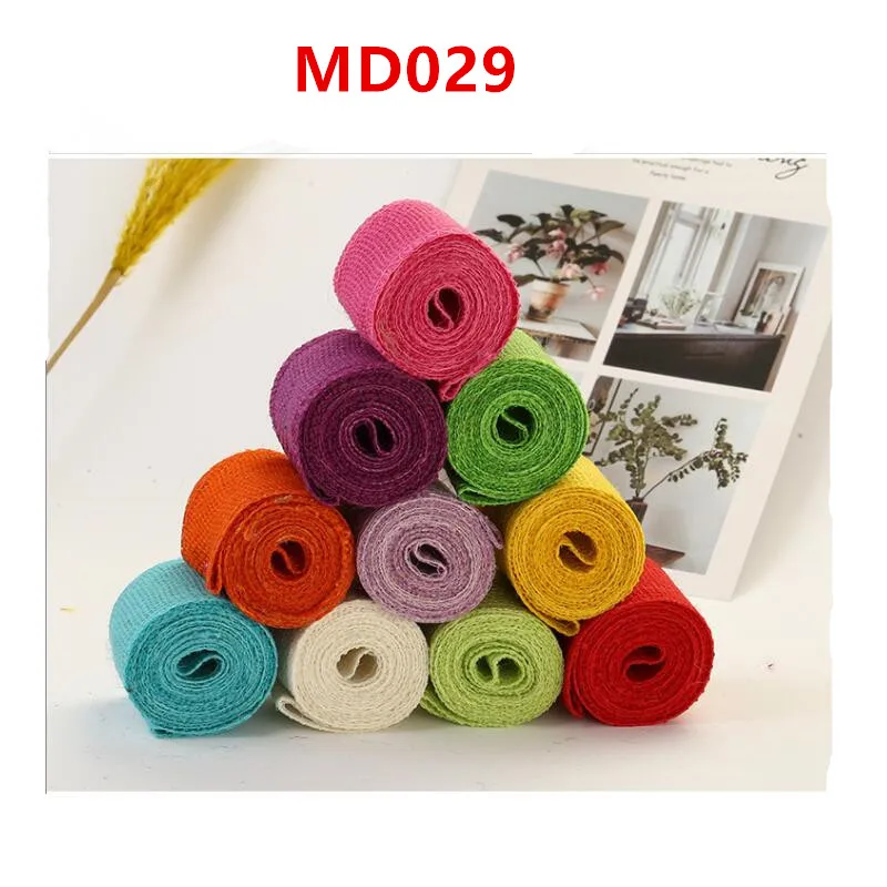 Лента из джутовой ткани ручной работы ширина 4 м 6 см модель MD029|Кружево| |