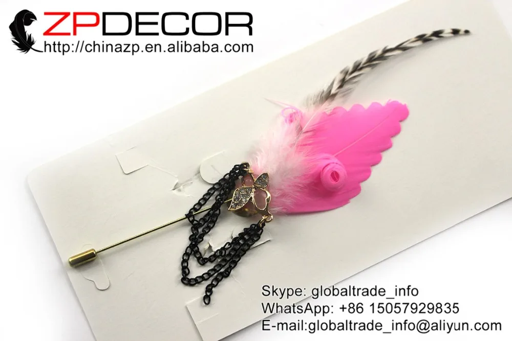 Розница и Опт от ZPDECOR ручной выбор хорошее качество розовый черный цепочка