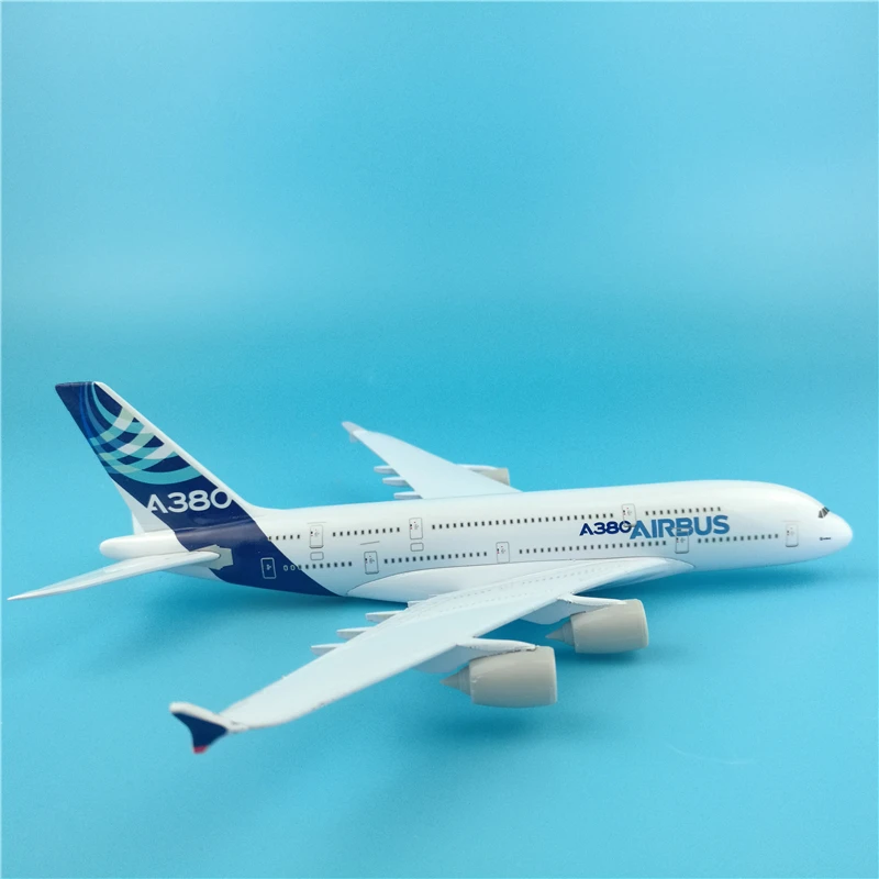 20 см A380 прототип металлический самолет Airbus Модель 1:200 масштаб модель самолета