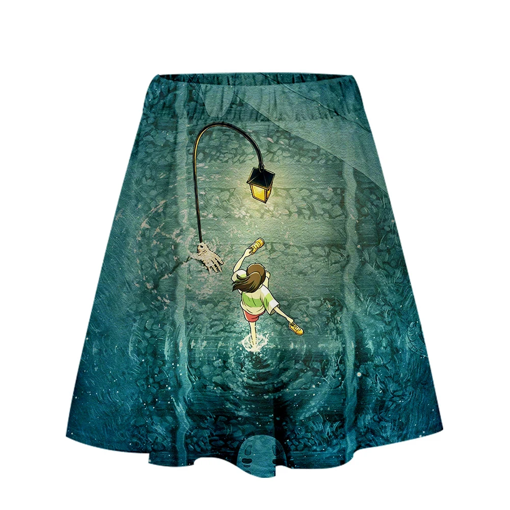 Повседневная юбка без лица в стиле Харадзюку модные костюмы для косплея