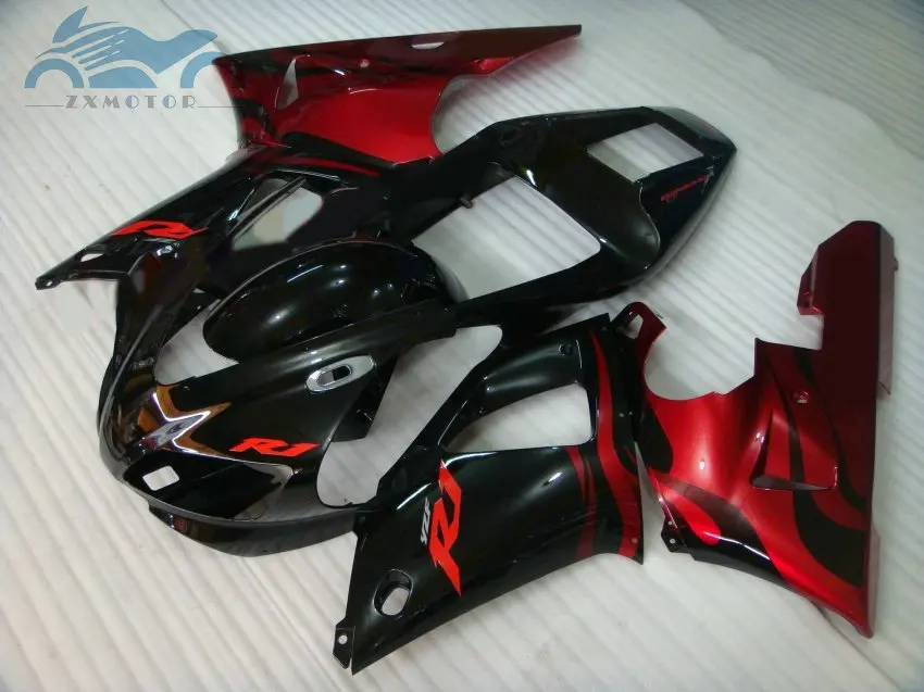 Высокое качество ABS мотоцикл обтекатель комплект подходит для YAMAHA YZF R1 1998 1999 YZFR1 98