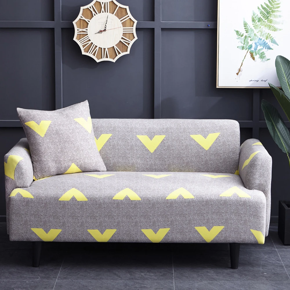 Нескользящее эластичное покрывало для дивана всесезонное 1/2/3/4 местного из