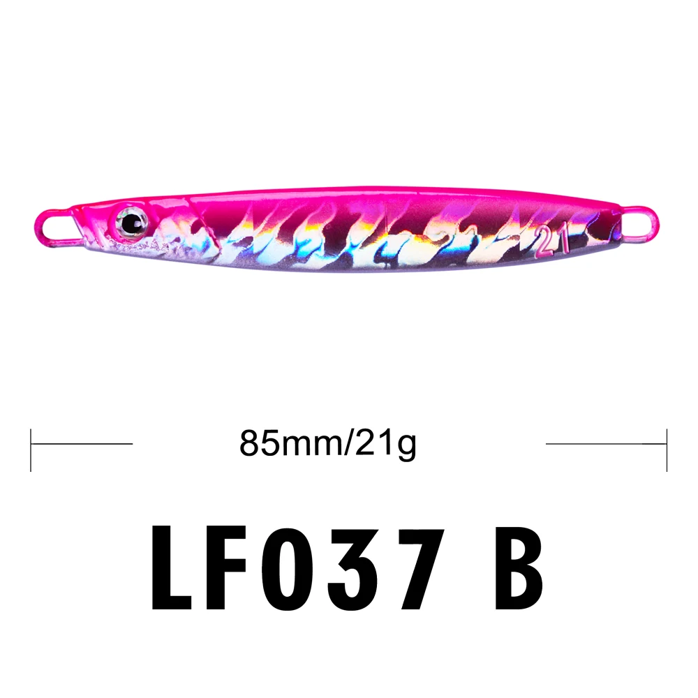21G B No Hook 1 шт., свинцовая рыба, 18 г/21 г/30 г, металлический джиг, приманка для рыбалки с/без крючков, 5 цветов, нож с блестками, воблер, искусственная жесткая приманка, Новинка - Цвет: 21G B No Hook
