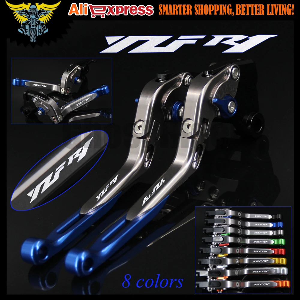 Лазерный Логотип (YZF R1) синий + титан 8 видов цветов складной мотоцикл сцепные
