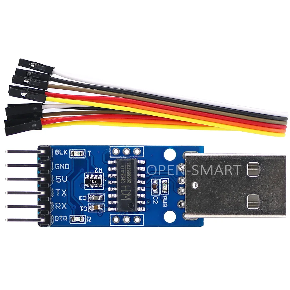 CH340 последовательный порт отладчик USB к ttl конвертер CH340G модуль STC Скачать кабель адаптер модуль для Arduino Pro Mini