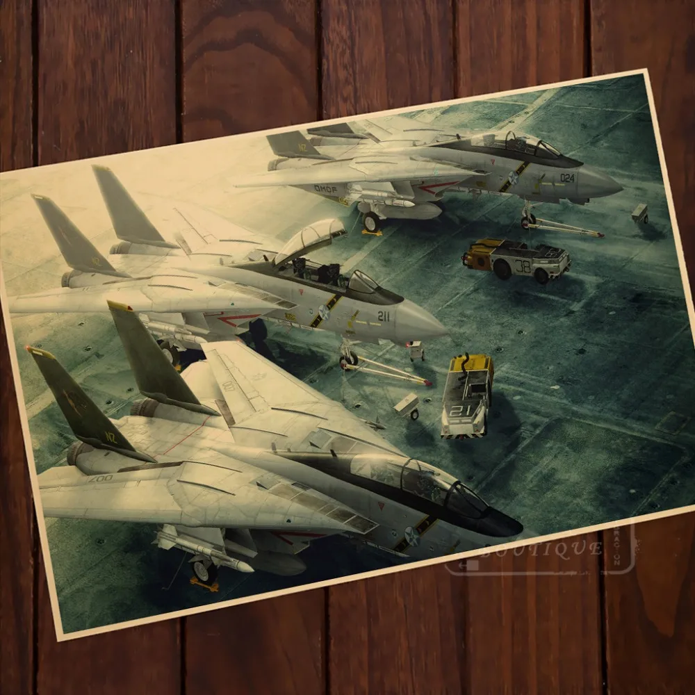 Grumman винтажная Картина на холсте настенная постер с рамкой для самостоятельного