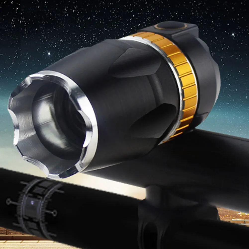Новый велосипед светодиодный головной светильник вспышки 3 режима USB