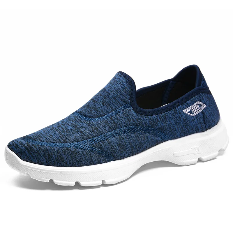 B Blue Летние босоножки; Мягкие Летние балетки mocassim feminino; chaussures femmes; дышащие женские кроссовки; B11WA - Цвет: B Blue