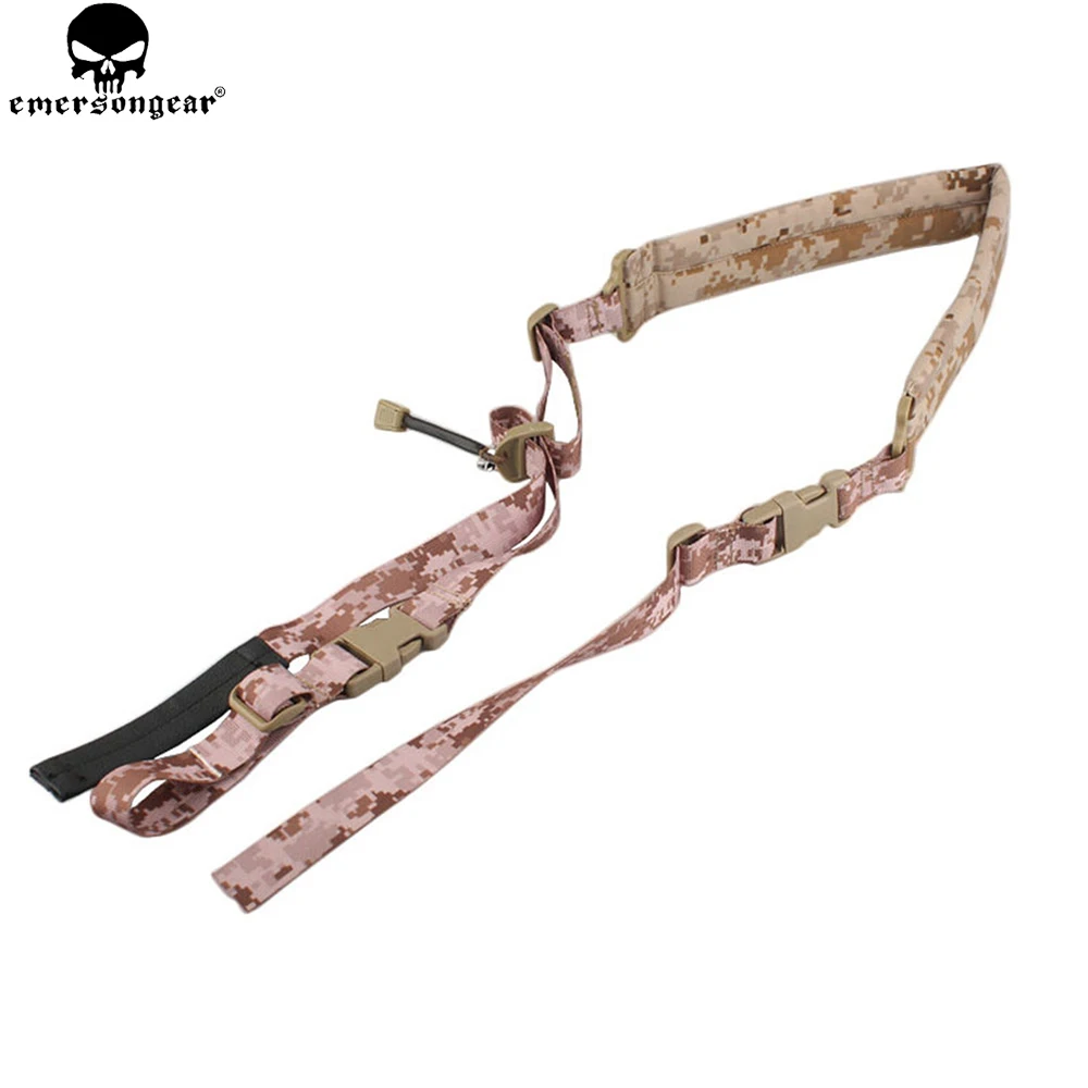 EMERSONGEAR быстрая регулировка мягкая 2 точечная стропа снаряжение для страйкбола