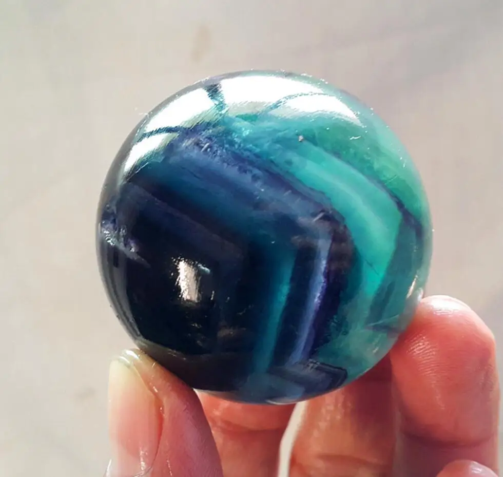 Флюоритовый кварц шар 45 мм ACSDVOCATE