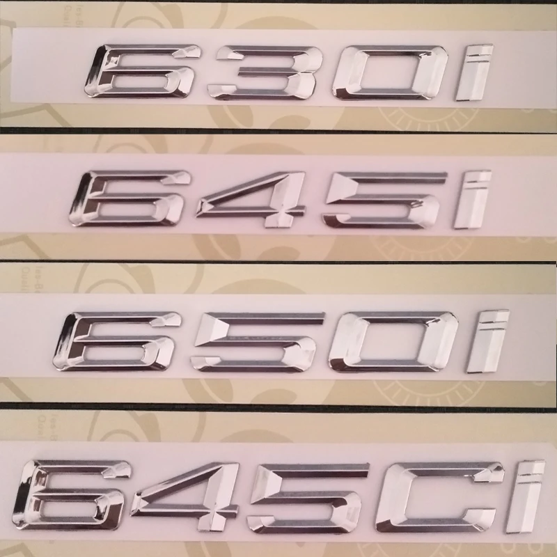 ABS 630i 645i 650i 645ci наклейка с эмблемой для автомобиля BMW 6 серии E63 E64|emblem sticker|sticker for bmwfor
