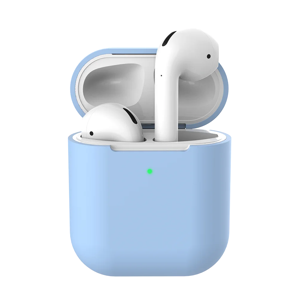 Чехол для наушников для Apple AirPods 2, мягкий силиконовый чехол, беспроводные Bluetooth наушники, защитный чехол для Air Pods, чехол - Цвет: 07
