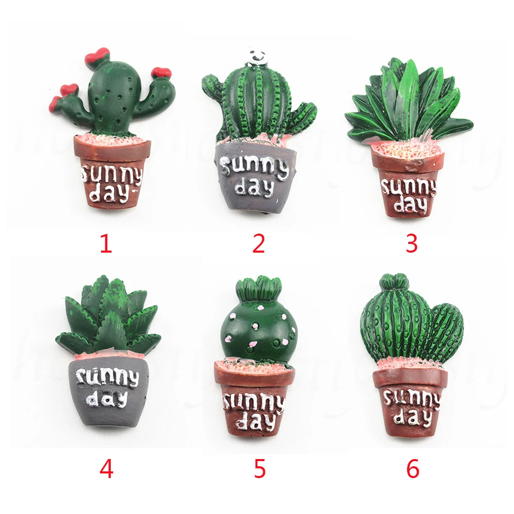 Моделирование растения горшок культуры магниты на холодильник для детей