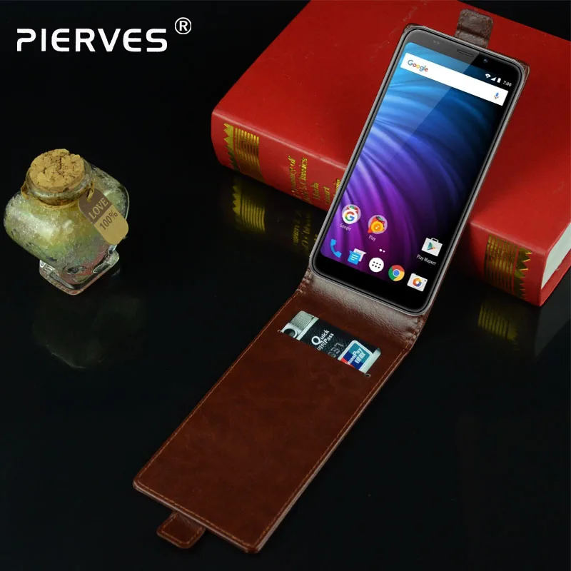 Pierves Роскошный чехол-книжка с отделением для карт Vertex Impress Nero | Мобильные телефоны
