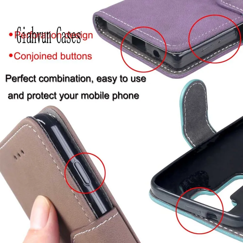 Ретро Чехол книжка для фотографирования мягкий кожаный держатель карт винтажный