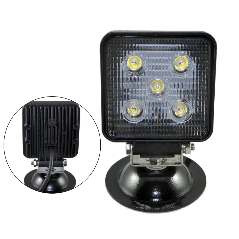 

2PCS 15W led work lights for SUV ATV Automotive lighting led spot light with 5pcs*3w high intensity LEDs