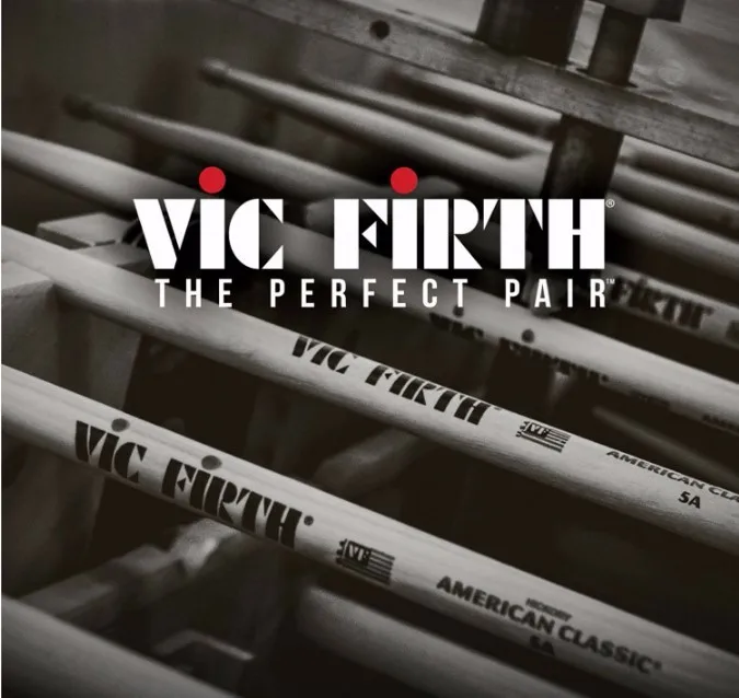 Vic Firth Hiskory голени 5AVG/7AVG с зажимом Vic, противоскользящие, сделанные в США
