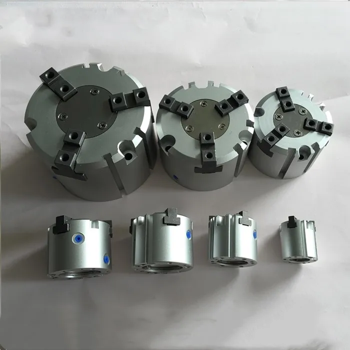 MHS4 63D 80D SMC type 4 Finger серия параллельный Тип пневматический захват цилиндр MHS4|penumatic