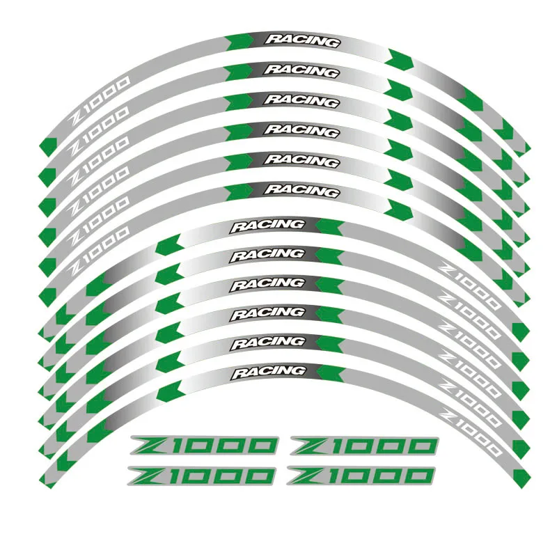 Высококачественная наклейка на колеса мотоцикла Светоотражающая обод